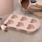 Φόρμα Σιλικόνης - 3D Hearts - Image 4