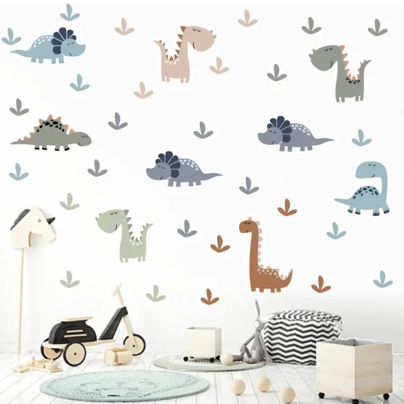 Αυτοκόλλητο Τοίχου Δεινόσαυροι για Παιδικό Δωμάτιο