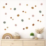 Αυτοκόλλητα Τοίχου Dots για Παιδικό Δωμάτιο