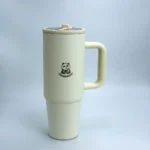 Θερμός Ποτήρι Tumbler Pandaboo 900ml - Καπάκι Καλαμάκι - Image 4