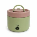 Παιδικό Θερμός Φαγητού 650ml Pandaboo- Green – Ανοξείδωτο Διπλού Τοιχώματος - Image 3