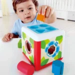 ξύλινο κουτί διαλογής σχημάτων 2