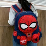 Παιδική Σχολική Τσάντα Πλάτης Spider-Man με 4 Θήκες - Image 2