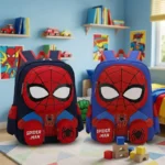 Παιδική Σχολική Τσάντα Πλάτης Spider-Man με 4 Θήκες