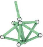 μαγνητικό σετ κατασκευών geomag glow 3