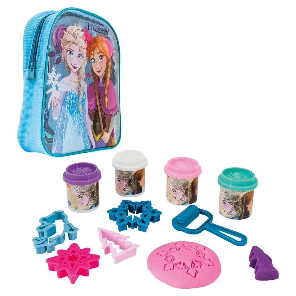 Πλαστελίνη Disney Frozen Τσάντα Πλάτης με 4 Βαζάκια & Εργαλεία 1 πλαστελίνη frozen τσάντα πλάτης