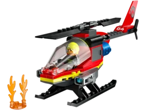 lego πυροσβεστικό ελικόπτερο