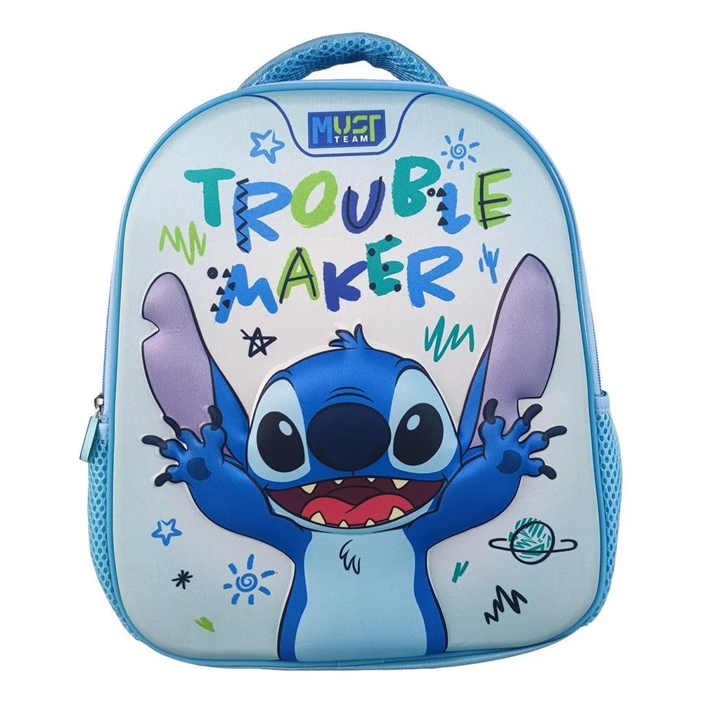 Σχολική Τσάντα Πλάτης Νηπίου Disney Stitch 3D Eva 1 Θήκη 1 σχολική τσάντα πλάτης νηπίου stitch