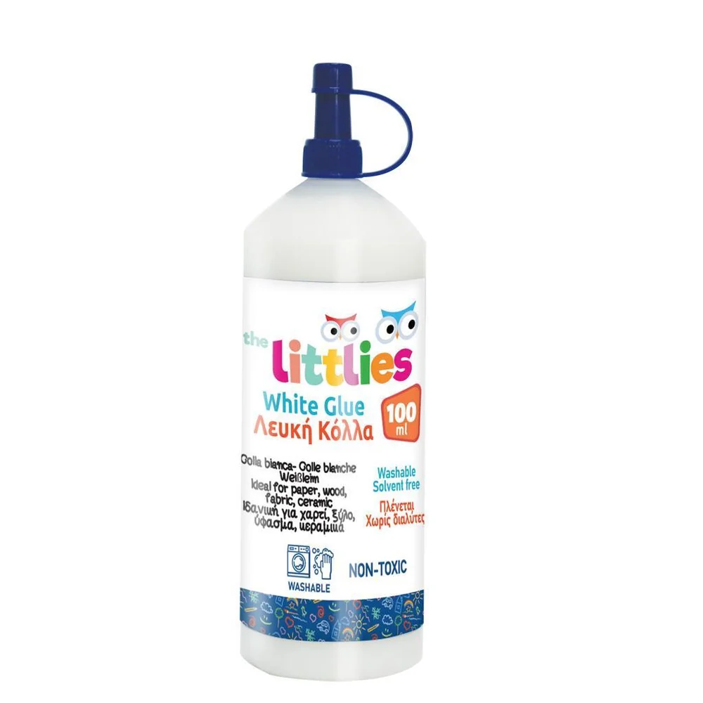Κόλλα Λευκή 100ml The Littlies 1 λευκή κόλλα για παιδιά
