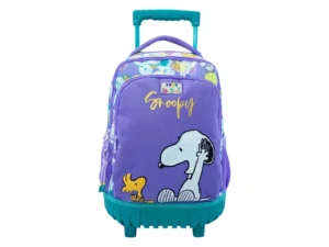 σχολική τσάντα τρόλεϊ Snoopy