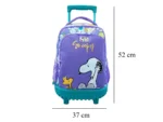 σχολική τσάντα τρόλεϊ Snoopy 6