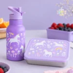 ανοξείδωτο φαγητοδοχείο unicorn dreams 900ml 3