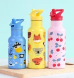 ανοξείδωτο παιδικό παγούρι cherries 350ml 7