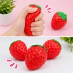 παιχνίδι αντιστρές strawberry squishy 2