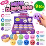 μίνι squishy dumplings με glitter 2