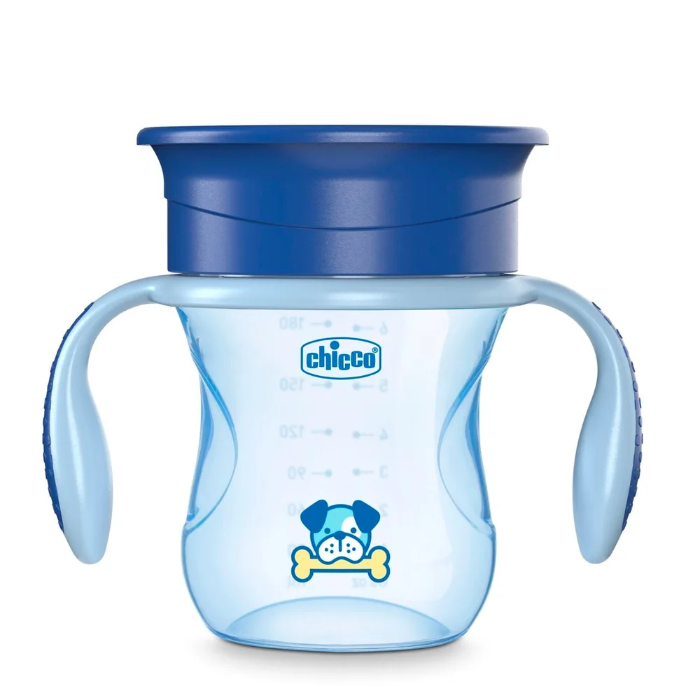 Εκπαιδευτικό Ποτηράκι Chicco Perfect Μπλε 200ml 12m+ 1 εκπαιδευτικό ποτηράκι Chicco