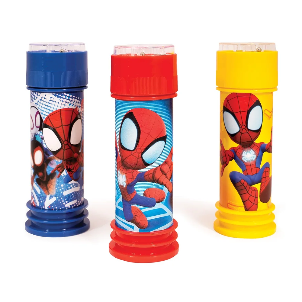 Σαπουνόφουσκες Marvel Spidey 3 Μπουκαλάκια 50ml 1 σαπουνόφουσκες Spidey