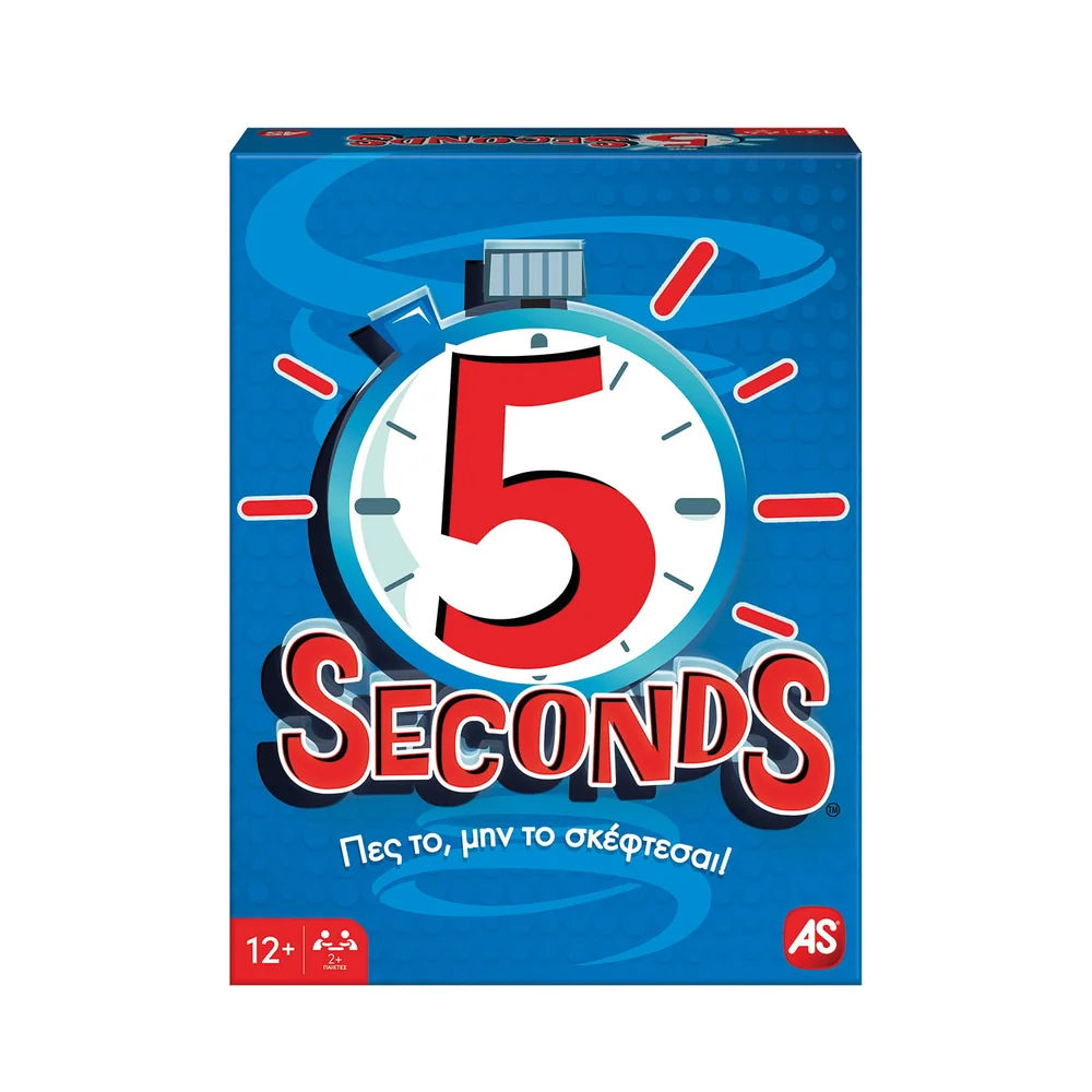 Επιτραπέζιο Παιχνίδι 5 Seconds AS Games 12+ 1 επιτραπέζιο 5 Seconds