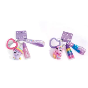 μπρελόκ με lip gloss