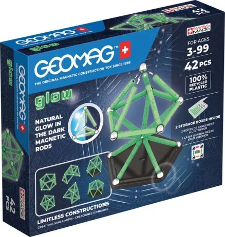 Geomag Glow Green 42 Τεμάχια 1 geomag glow 42