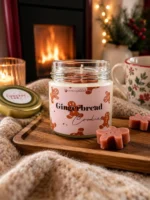 αρωματικό κερί gingerbread