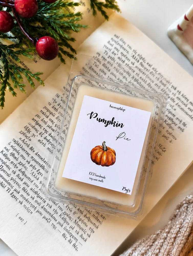 Wax Melts Pumpkin Pie με Κολοκύθα 75g 1 wax melts pumpkin pie