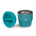 Ecolife Στρογγυλό Θερμός Φαγητού 750ml – Μωβ / Πετρόλ - Image 5