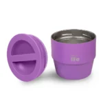Ecolife Στρογγυλό Θερμός Φαγητού 750ml – Μωβ / Πετρόλ - Image 6