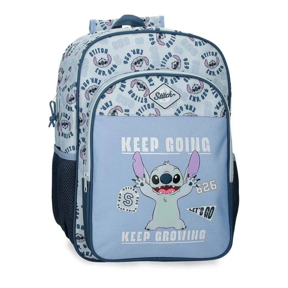 media-upload 1 Σχολική Τσάντα Πλάτης Disney Stitch Keep Going 40cm – Joumma Bags - Image 1